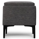 Natasha - Multifunctional Storage Ottoman With Tray by Unique Piece Furniture