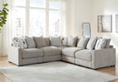 Aslan Court - Sectional With Ottoman Set by Unique Piece Furniture