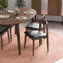 Destiny - Dining Chairs (Set of 2) - Black / Dark Brown by HouseOfZazla