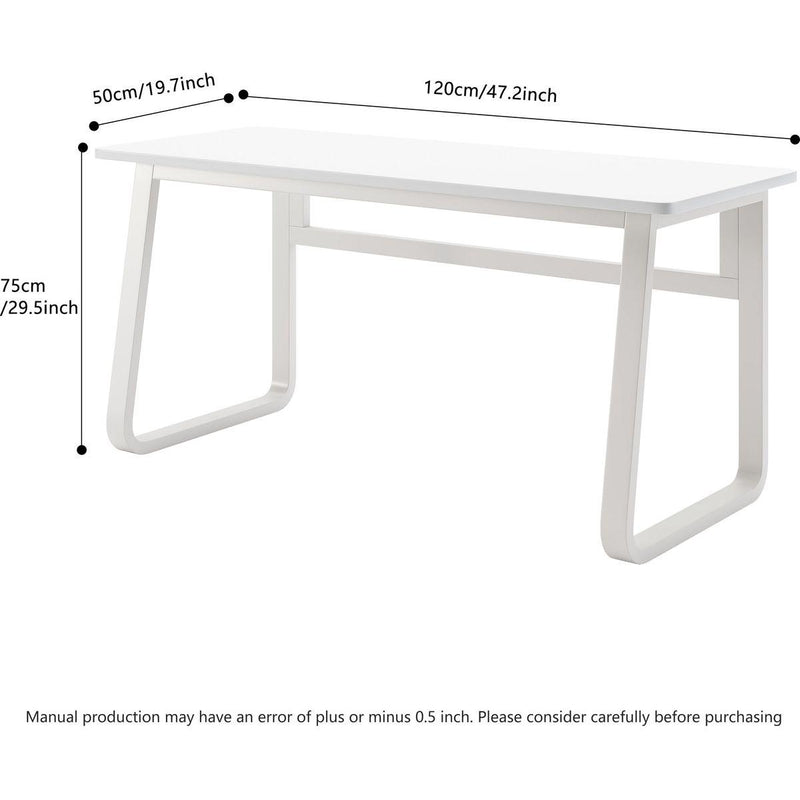 L47.2inch Computer desk table simple gaming table Home desk Student writing desk Bedroom desk workbench desk