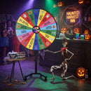 Yescom 5.4ft Skeleton Posable Halloween Decoration with Pirate, Cowboy Costume by yescomusa
