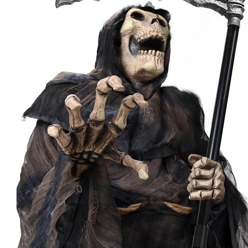 Yescom 6ft Grim Reaper Halloween Decoration Haunted House Props