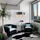 60W Elegant Wall Lights Modern with Clear Glass Sconce
