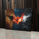 Batman Illustration Canvas Print – Joker Movie Wall Art for Superhero Home Decor