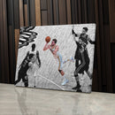 Luka Doncic Canvas Art – Game Winner Floater Decor