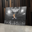 LeBron James Canvas Art – Slam Dunk Lakers Wall Decor
