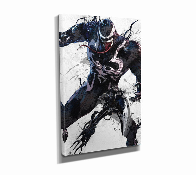 Venom Poster Marvel Superhero Comics Painting Hand Made Posters Canvas Print Kids Wall Art Man Cave Gift Home Decor