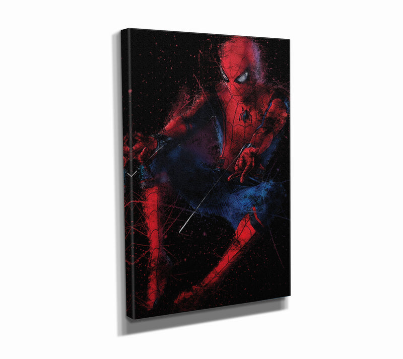 Spiderman Poster Marvel Comics Painting  Posters Canvas Print Wall Art Home Decor