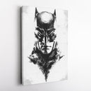 Batman Face Canvas – DC Comics Wall Art Gift for Superhero Fans and Man Cave Decor