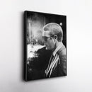 Steve McQueen Canvas Art – Classic Actor Wall Decor