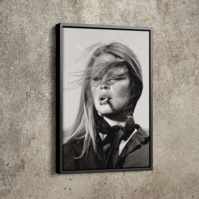 Brigitte Bardot Poster Actress Singer Hand Made Posters Canvas Print Wall Art Home Decor