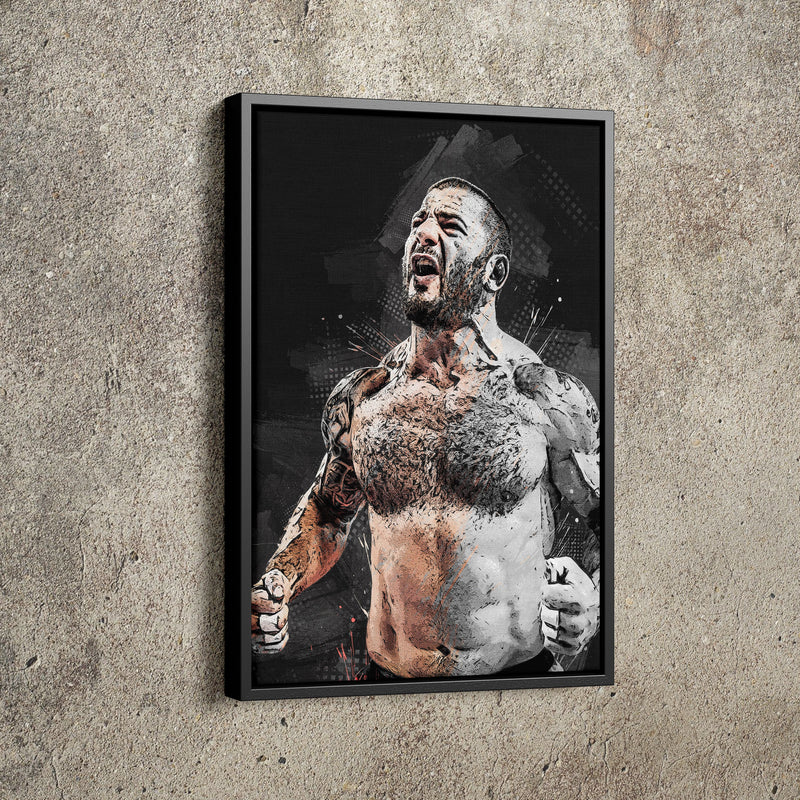 Mat Fraser Poster CrossFit athlete Painting Hand Made Posters Canvas Print Wall Art Man Cave Gift Home Decor