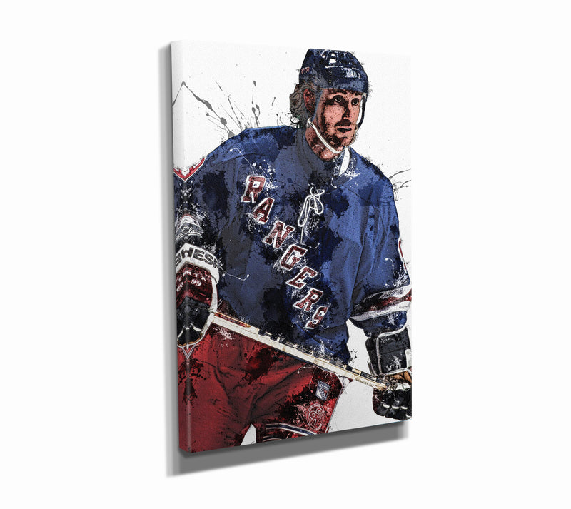 Wayne Gretzky Poster New York Rangers Hockey Hand Made Posters Canvas Print Wall Art Home Decor