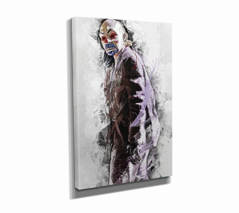 THE JOKER Dark Knight Poster Heath Ledger Movie Comics Painting Hand Made Posters Canvas Print Wall Art Man Cave Gift Home Decor