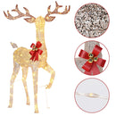 Yescom Outdoor Lighted Christmas Reindeer Family 3pcs