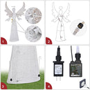Yescom 5.6ft Outdoor Christmas Angel Large Yard Decorations
