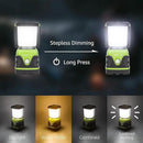 LE 1000LM Battery Powered LED Camping Lantern, Waterproof Tent Light with 4 Light Modes, Camping Essentials, Portable Lantern Flashlight for Camping, Emergency Light, Power Outages, Not Rechargeable by CozyNest Decor