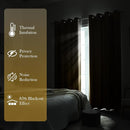 HOMEIDEAS Mustard Yellow Ombre Blackout Curtains 52 X 84 Inch Length Gradient Room Darkening Thermal Insulated Energy Saving Grommet 2 Panels Window Drapes for Living Room, Bedroom by TinyTreasures Baby Boutique