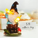 DKJOCKY Funny Garden Gnomes Outdoor, Solar Gnomes with Led Lights Decor for Outside, Gardening Gifts Garden Oranments Outdoor Birthday Gifts for Women Mom Grandma by GreenHaven Gardens