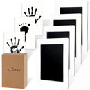 4-Pack Inkless Hand and Footprint Kit, Baby Footprint Kits, Clean Touch Baby Handprints and Footprints Kits,No Mess Ink Pad for Baby Hand and Footprints,Dog Paw Print Kit (Black) by TinyTreasures Baby Boutique