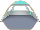 Gorich Beach Tent Sun Shelter for 3/4-5/6-7/8-10 Person with UPF 50＋ UV Protection, Lightweight & Easy Setup Beach Shade Canopy, Portable Beach Shade Tent Beach Cabana by TinyTreasures Baby Boutique