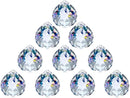 Crystal Ball Prism 40 mm/1.57 Inch Decorative Ball for Chandelier Window Suncatcher 10 Pack Rainbow Maker by GreenHaven Gardens