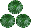 DOITOOL 3 Pcs Artificial Floating Foam Lotus Leaves 15.7 Inch Artificial Water Lily Pads Ornaments for Patio Fish Pond Pool Aquarium Decor, Green by GreenHaven Gardens