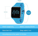 Kids Watches for Girls Boys Digital Sport Watch with Step Counter Pedometer Vibration Alarm Clock, No App Waterproof Fitness Tracker Kids Watch Boys Girls Teens Students Ages 5-16 by TinyTreasures Baby Boutique
