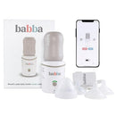 Babba Baby Bottle Cooler and Warmer - Both refrigerates and Fast Warming, Breast Milk Storage, Travel-Friendly and Portable, Smart app-Control, Perfect Temperature by TinyTreasures Baby Boutique