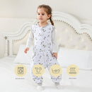 HOMEAL Toddler Sleep Sacks, 1.0 TOG, 12-24 Months, Sleeveless, Wearable Blanket by TinyTreasures Baby Boutique