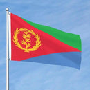Eritrea Eritrean Flag Garden Yard House 2x3 ft Flags Double Sided Print Banner Indoor Outdoor Party Home Decorations for Boat Dorm House Balcony by GreenHaven Gardens