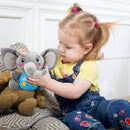 STEAM Life Baby 3-6 Months Boy Gifts Musical Toys Plush Elephant Infant 0-6 6-12 Month Light Up Stuffed Aminal for Newborn Toddler by TinyTreasures Baby Boutique