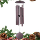 ASTARIN Wind Chimes, 36 Inch Large Metal Outdoor Chimes with 6 Tubes, Deep Tone, Tuned for Garden, Balcony, Patio & Home Decor. Bronze by CozyNest Decor
