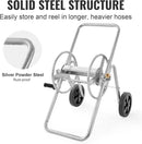 VEVOR Hose Reel Cart, Hold Up to 175 ft of 5/8’’ Hose (Hose Not Included), Garden Water Hose Carts Mobile Tools with Wheels, Heavy Duty Powder-coated Steel Outdoor Planting for Garden, Yard, Lawn by GreenHaven Gardens
