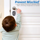 Garneck 3 Pcs Door Knob Safety Cover for Kids Toddler- Plastic Child Proof Deadbolt Protector Reusable Anti-Lock Door Lock Covers for Baby, Easy to Install by TinyTreasures Baby Boutique