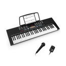 61-Key Electronic Keyboard Piano with 3 Teaching Modes LED Display and Dual Keyboard by DirectDeals