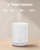 InnoGear 300ML Essential Oil Diffuser, Premium 5-in-1 Ultrasonic Aromatherapy Diffusers Scent Humidifier Aroma Diffuser Vaporizer Auto-Off Timer for Room Office Home, White, Medium by TinyTreasures Baby Boutique