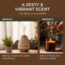 Gya Labs Melissa Essential Oil - 0.34 Fl Oz - 100% Pure Natural Melissa Oil for Candle Making Scent by CozyNest Decor