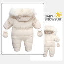 Baby Girl Winter Snowsuit Toddler Jacket Clothes For Boy Infant Jumpsuit Hoodied by TinyTreasures Baby Boutique