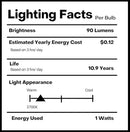 Hometown Evolution, Inc. 100 Foot E26 LED Outdoor Commercial String Lights with 50 Suspended Sockets and S14 LED Filament 1 Watt Bulbs by GreenHaven Gardens