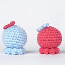 Wizardi Amigurumi DIY Crochet Kit - Octopuses F07N8-M47 by TinyTreasures Baby Boutique
