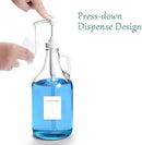 Glass Laundry Detergent Dispenser with Pump, 64OZ Liquid Laundry Soap Dispenser, Fabric Softener Dispenser Bottle for Laundry Room Organization and Storage, 2 Pack by CozyNest Decor