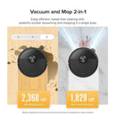 roborock Q7 M5 Robot Vacuum and Mop Combo, 10,000Pa HyperForce Suction, Robotic Vacuum Cleaner, Dual Anti-Tangle System, APP-Controlled Mopping, LiDAR Navigation, for Pet Hair and Carpet, Black by CozyNest Decor