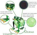 Solar Garden Lantern Waterproof LED Frog Solar Lights Outdoor Decorative Tabletop Lanterns Lamp for Yard Patio Table Decoration by GreenHaven Gardens