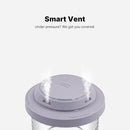 Comotomo 'Smart Vent' Food Container, Gray, Set of 3 by TinyTreasures Baby Boutique