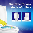 Toilet Gel Stamp - 8 Packs Toilet Bowl Cleaner Gel with Automatic Click, Freshener for Toilet Maintenance, 3.4oz, 6 Month Supply (Lemon) by CozyNest Decor