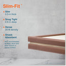 Roving Cove Slim-Fit Corner Edge Protector for Baby Proofing (Small 18ft Edge 8 Corners), Furniture Safety Bumper Guard, Soft NBR Rubber Foam, 3M Adhesive, Coffee Brown by TinyTreasures Baby Boutique