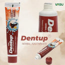 Dentup Herbal Toothpaste with Clove & Basil | Natural Fluoride-Free Ayurvedic Toothpaste for Fresh Breath & Gum Support – 100g Each (Pack of 2) by CozyNest Decor