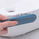 Cleaning Brush Soft Bristle Brush Laundry Scrub Brush Clothes Underwear Shoes Scrubbing Brush, Easy to Grip Household Cleaning Brushes Tool for Countertops Bathtubs (Pink) by CozyNest Decor
