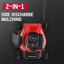 PowerSmart Gas Lawn Mower 21" with B&S 125cc Engine, 2-in-1 Mulching and Side Discharge, Easy Assembly & Lightweight, Cordless Push Lawn Mowers for Garden Yard by GreenHaven Gardens
